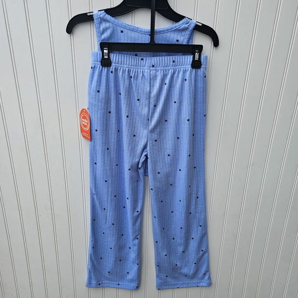 NEW Wonder Nation Blue Starry Kids Pajamas Girls 7/8 - Picture 3 of 3